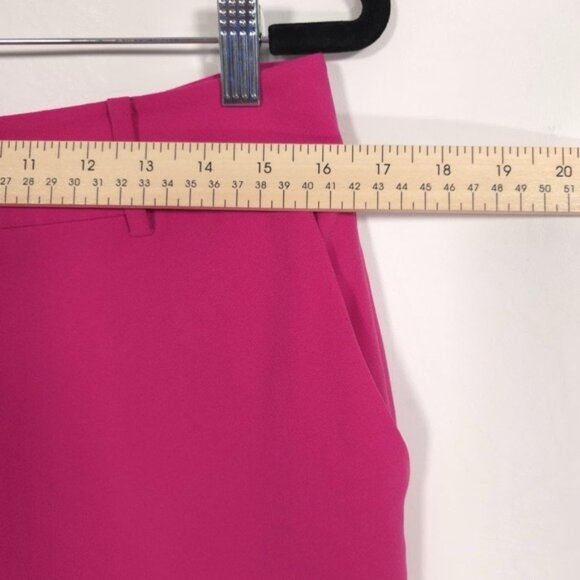 Boden Women's Pants Trousers Size US 10R Wide Leg Flare Pink Fuchsia R0139 - Picture 6 of 12